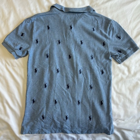 Polo by Ralph Lauren Kids Light Blue Polo Shirt - Picture 4 of 4